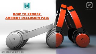 #How To Render Ambient Occlusion In Maya & V-Ray Renderer - Tutorial