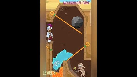 #short#pull him out Level 8 gameplay android ios||pull the pin game