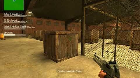 Counter Strike Source Gameplay in ( aim _  deagle7k ) Map