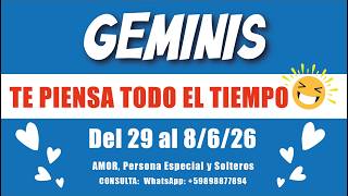 GEMINIS♊️SU CORAZON ES UN CAOS🥴ESTA MAS ENGANCHA@ DE LO QUE PARECE😍#geminis #amor#tarot#hoy