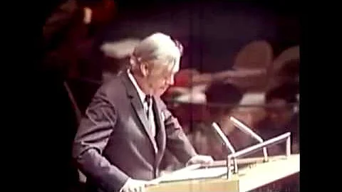 Moynihan: 1975 UN Debate on "Zionism is Racism" - Excerpts