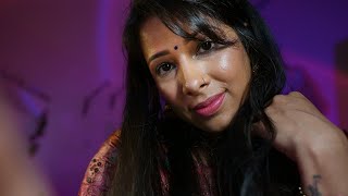 Indian ASMR | Gentle Energy Cleansing for Stress Relief ✨(Enhanced Layered Sounds)