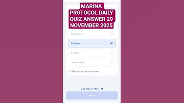 XENEA WALLET DAILY QUIZ ANSWER 29 NOVEMBER 2025 #shorts #marina