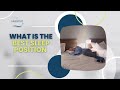 What is the Best Sleep Position