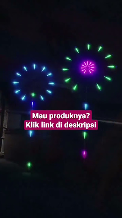 LAMPU LED UNIK MOTIF KEMBANG API #racunshopee #lampuled #shortsindonesia #lampuhias #shorts