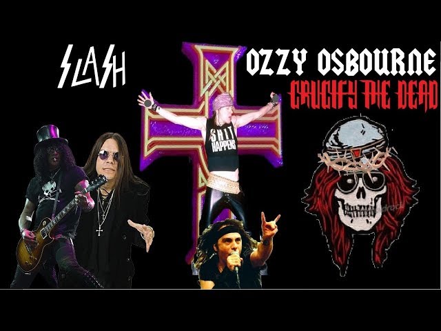 Crucify the Dead - Slash ft. Ozzy Osbourne Lyric Video class=