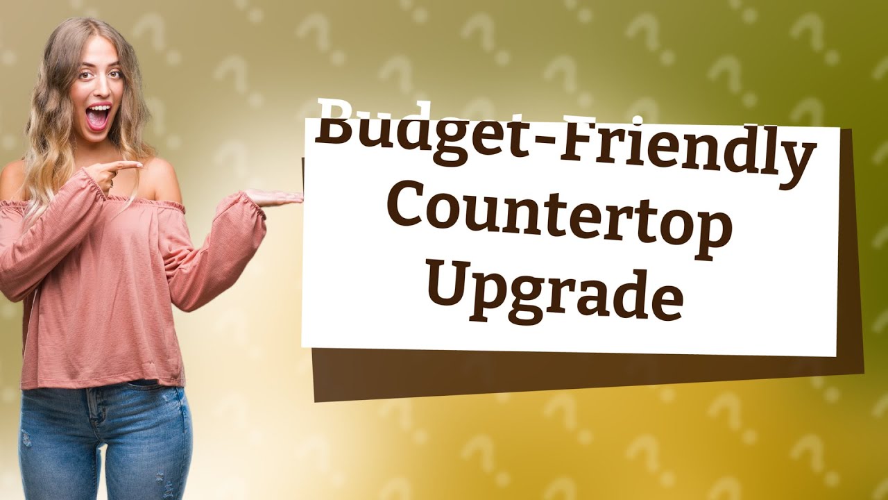 How Can I Refresh My Laminate Countertops Without Replacing Them? YouTube