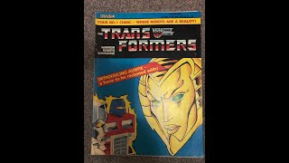 Transformers generation one issue 19 marvel uk comic complete collection. G1 exclusive artwork story