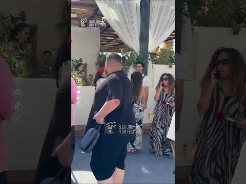 أول ظهور لثراء جبيل بحملها من الجونة السينمائئ