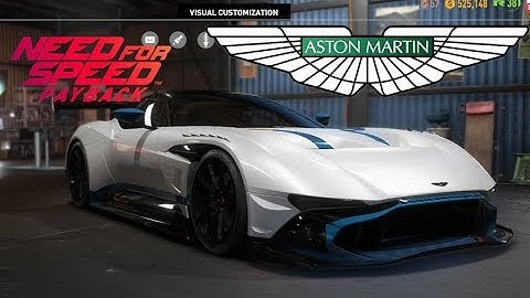 Need for Speed Payback - Aston Martin Vulcan  - Vehicle Customization
