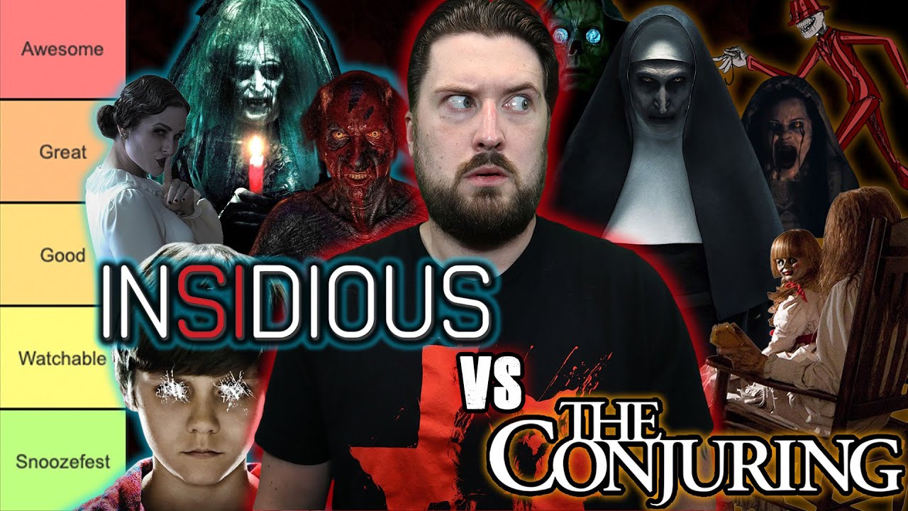 Insidious vs The Conjuring | Tier List Ranking - YouTube
