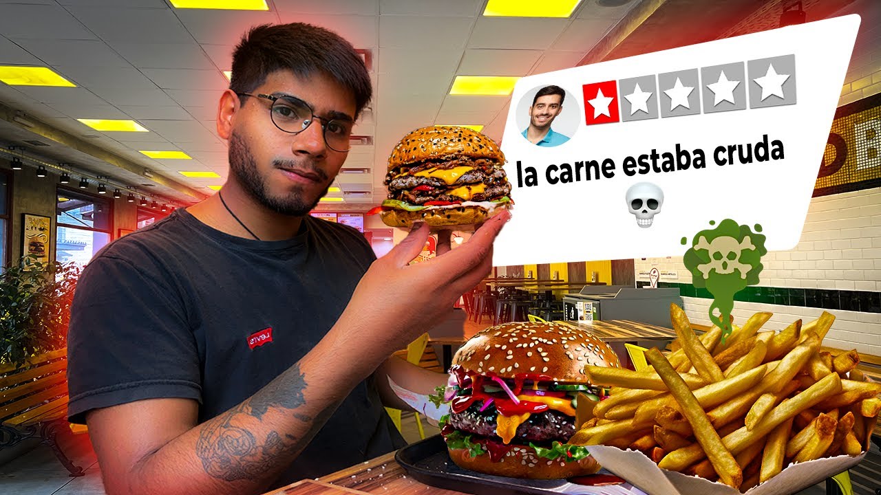 Probé Las Peores Hamburguesas de mi Ciudad
