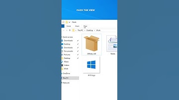Show File Extensions in Windows #windows  #productivity