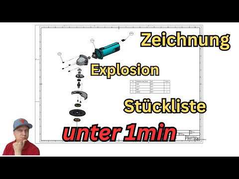 Exploded view + drawing + parts list in under a minute!
