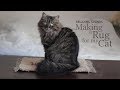 How I made a rug (relaxing sounds, for people who aren't in a rush!)