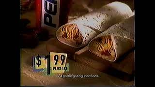 Taco Bell Extreme Value Combos Tv Commercial Upn Las Vegas September 1996