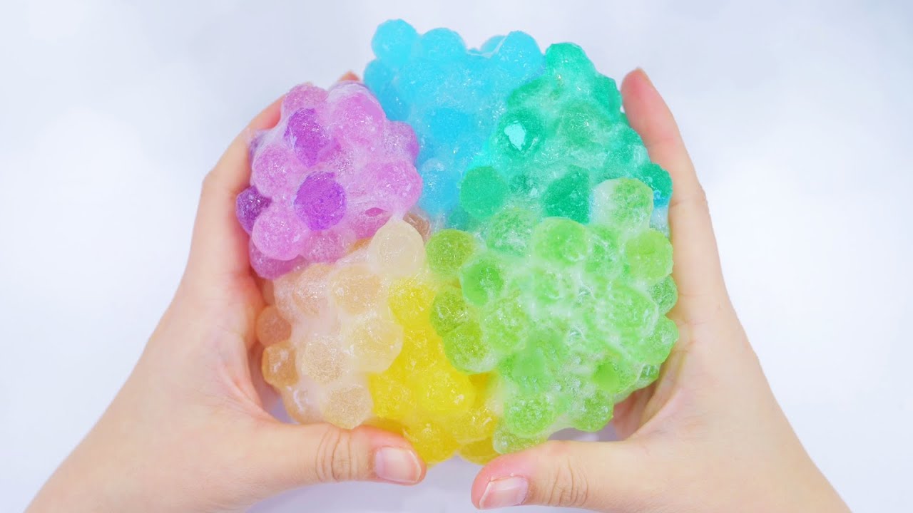 【ASMR】Crunchy Slime Sounds 忘れた頃にやってくるゴッッリゴリの飴ちゃんスライムの魅力