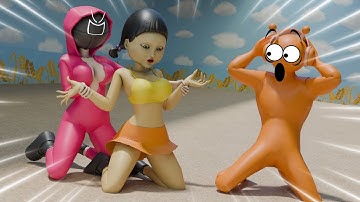 SPRUNKI Vs. SQUID GAMES 2 (LAST EPISODE) ! Sad Story... Incredibox Sprunki Animation in Gmod
