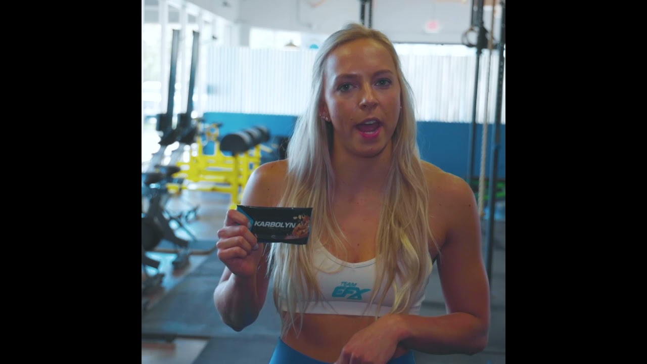 Karbolyn Energy Bars with EFX Sports Main Roster's Emily Arnold