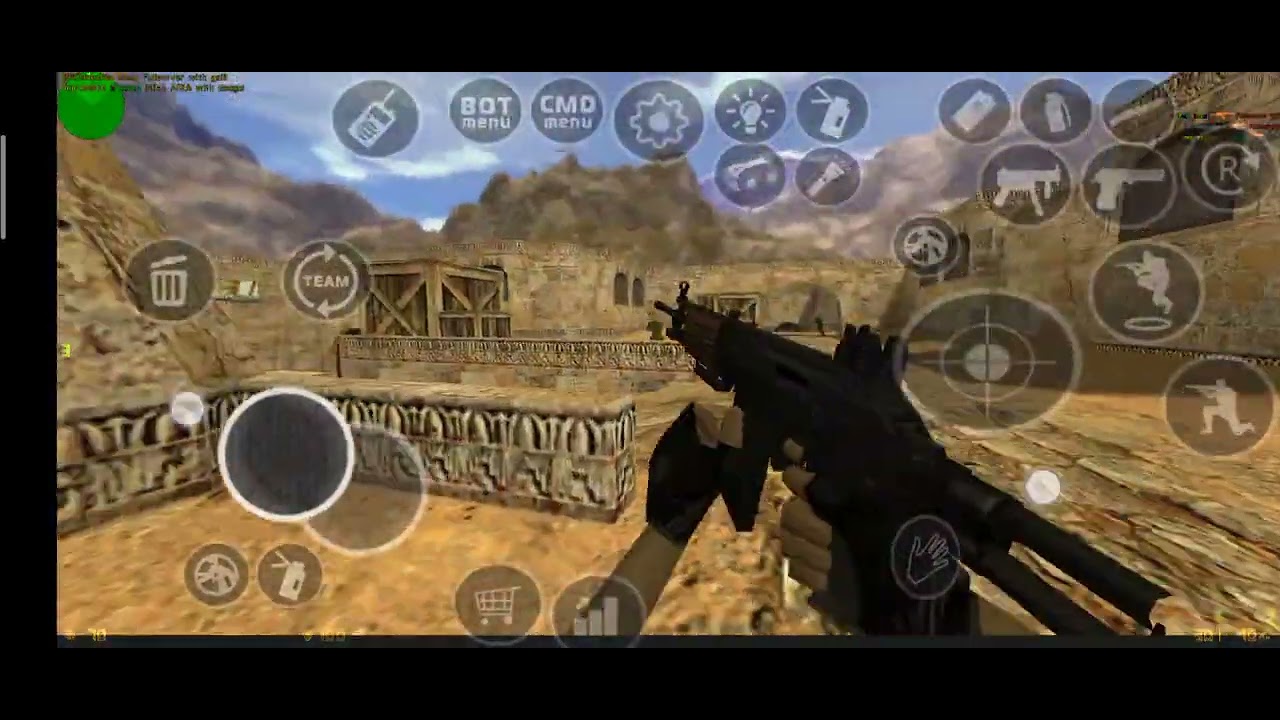 cs 1.6 Android - OLD SCHOOL CSDM [Gameplay] Map:de_dust2 #cs16android # ...