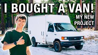 I'm Starting a Van Build! | Ford E350 Walkaround & Future Plans!