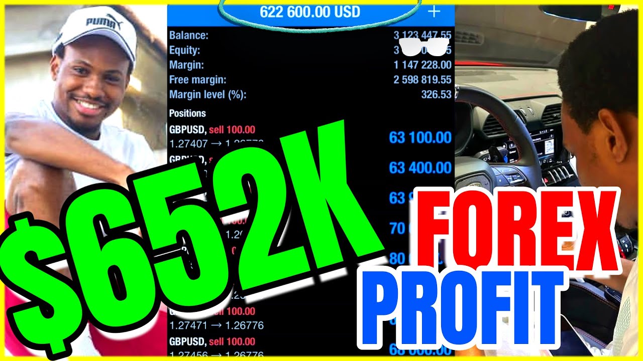 KING JEFFREY BENSON MAKE $652K IN FEW MINUTES FOREX TRADING CPI - YouTube