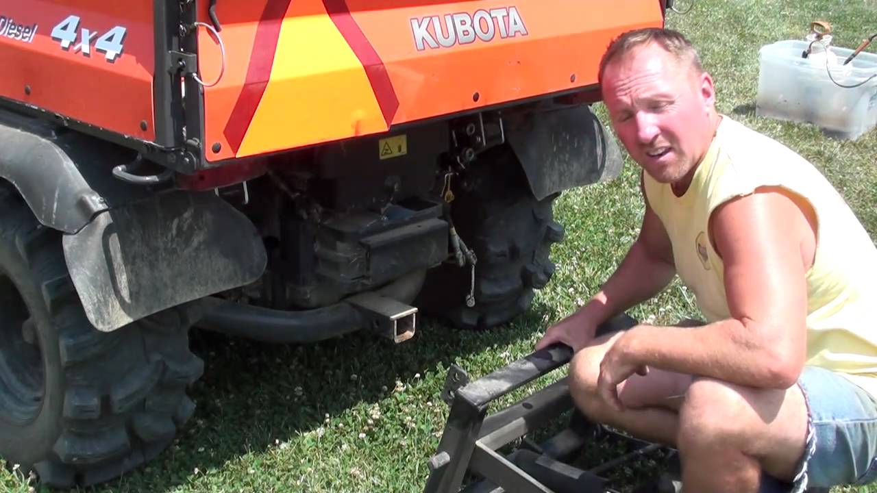 UTV Hitchworks - Farmboy 3-point hitch removal and installation for