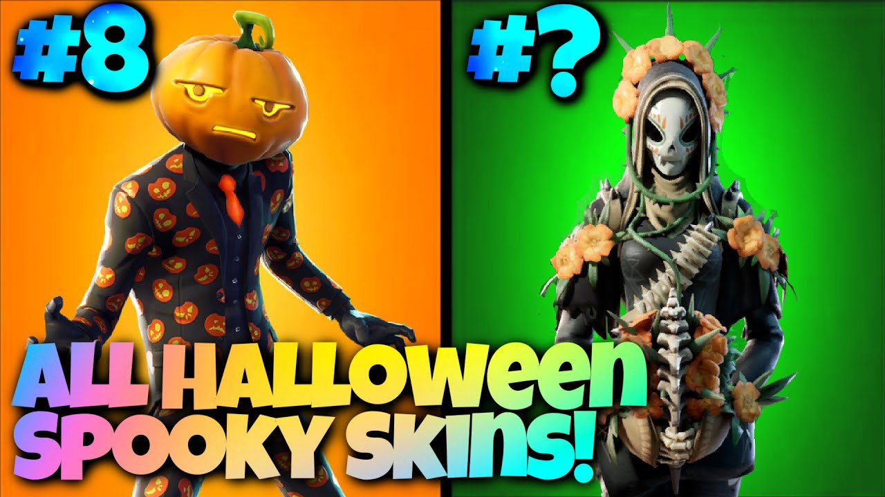 Ranking EVERY Halloween SKIN in Fortnite, WORST to BEST! (Fortnitemares