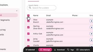 Bulk Edit Contacts