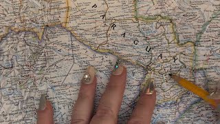 ASMR ~ Caaguazú & Caazapá, Paraguay History & Geography ~ Soft Spoken Map Tracing Google Earth screenshot 4