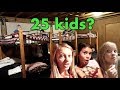 Vacation Nighttime Routine with 25 kids!