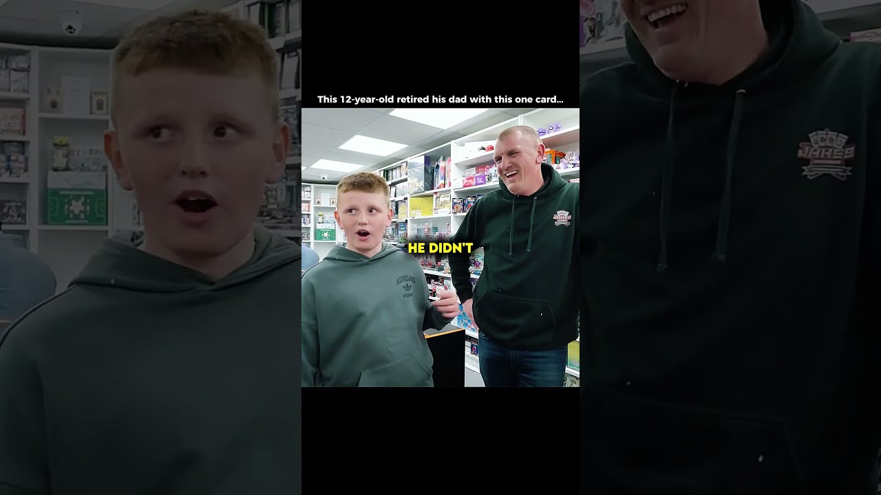 12 year Kid and already made his Dad Retire with this C… — Transcript