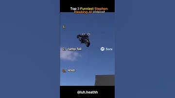Top 3 Funniest Stephen Hawking AI Videos! #shorts #ai #stephenhawking