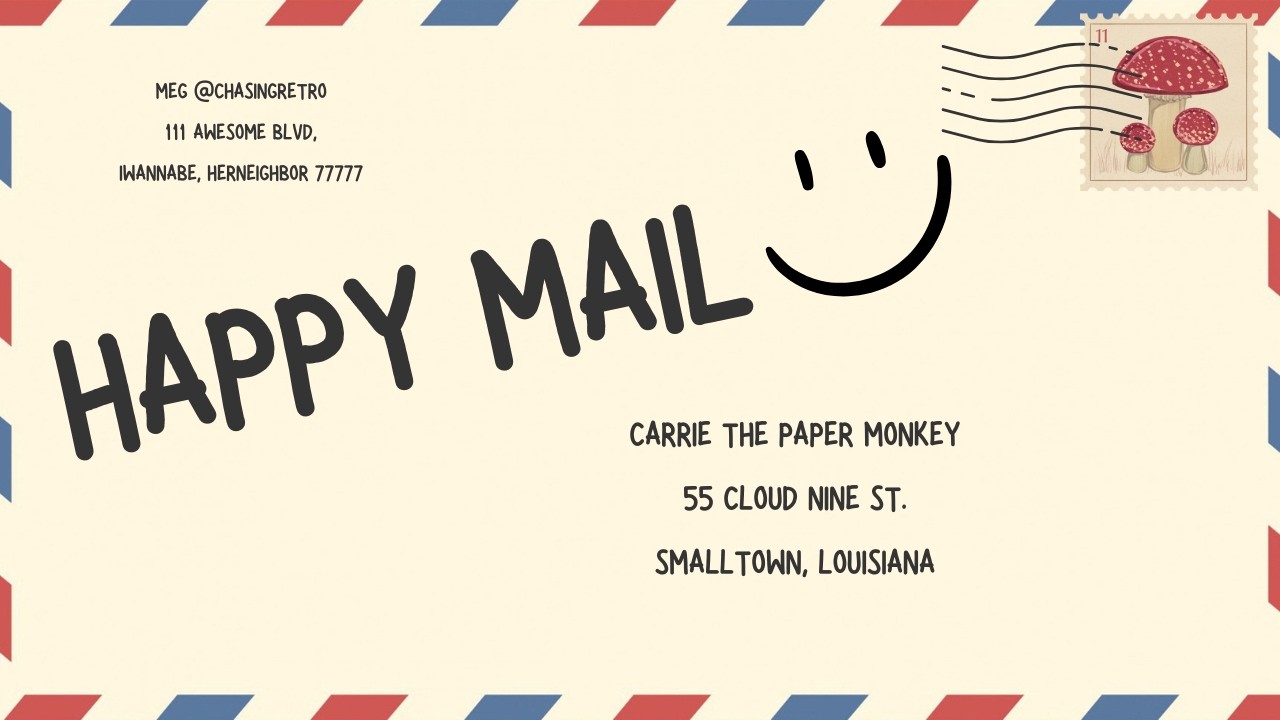 📭📭📭Счастливое письмо от Мэг @ChasingRetro