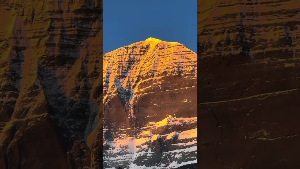 🌄 Golden Blessings from Sacred Kailash 