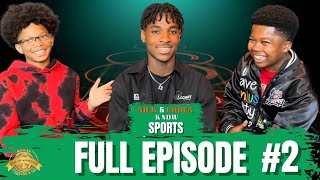 Nick &amp; Caden Know Sports: Special Guest: YouTuber @Emanx13  (Episode 2) #nba #sportsvlog #atlanta