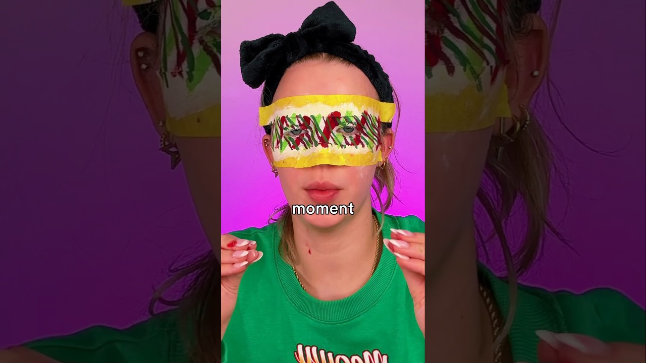 CHRISTMAS GIFT MAKEUP⁉️*stop making me do weird stuff*