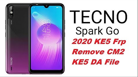 Tecno Spark Go 2020 KE5 Frp Remove CM2 KE5 DA File Link in Description || Hafiz it zone