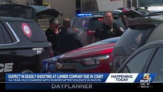 Man accused in Mason lumber facility killing due in court Thursday