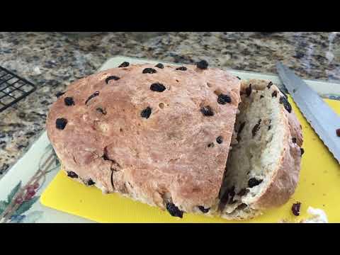 no-knead-raisins-bread