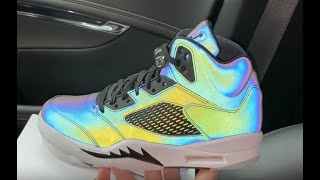 iridescent oil grey jordan 5