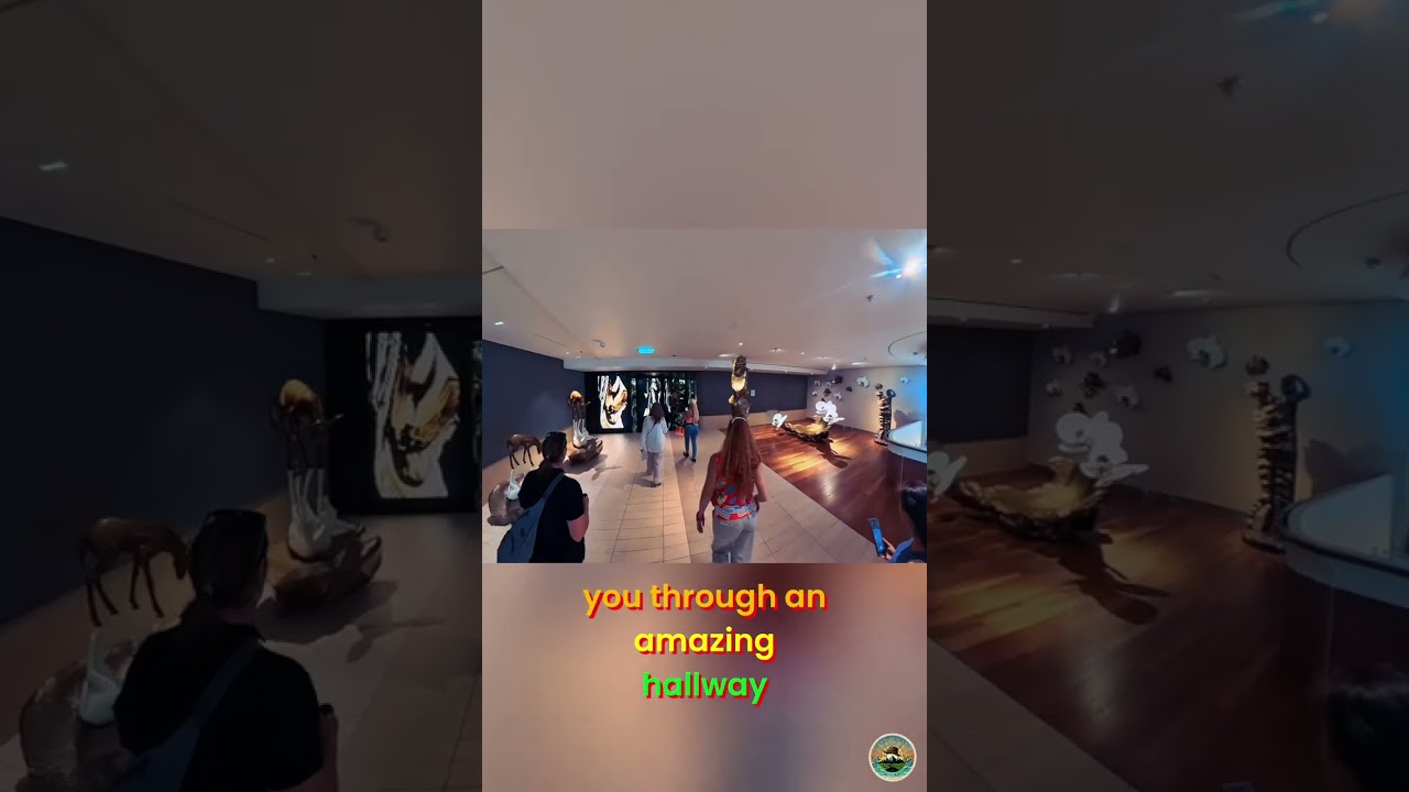 Explore This Amazing Cruise Ship Hallway #shorts
