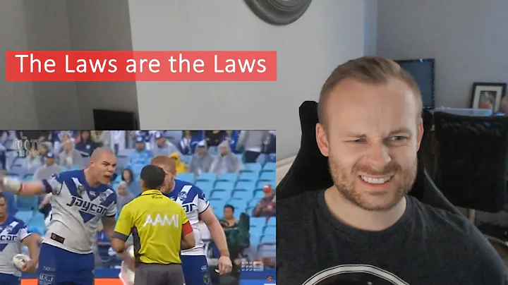 Rob Reacts to... Bulldogs incident: Ref Gerard Sut...