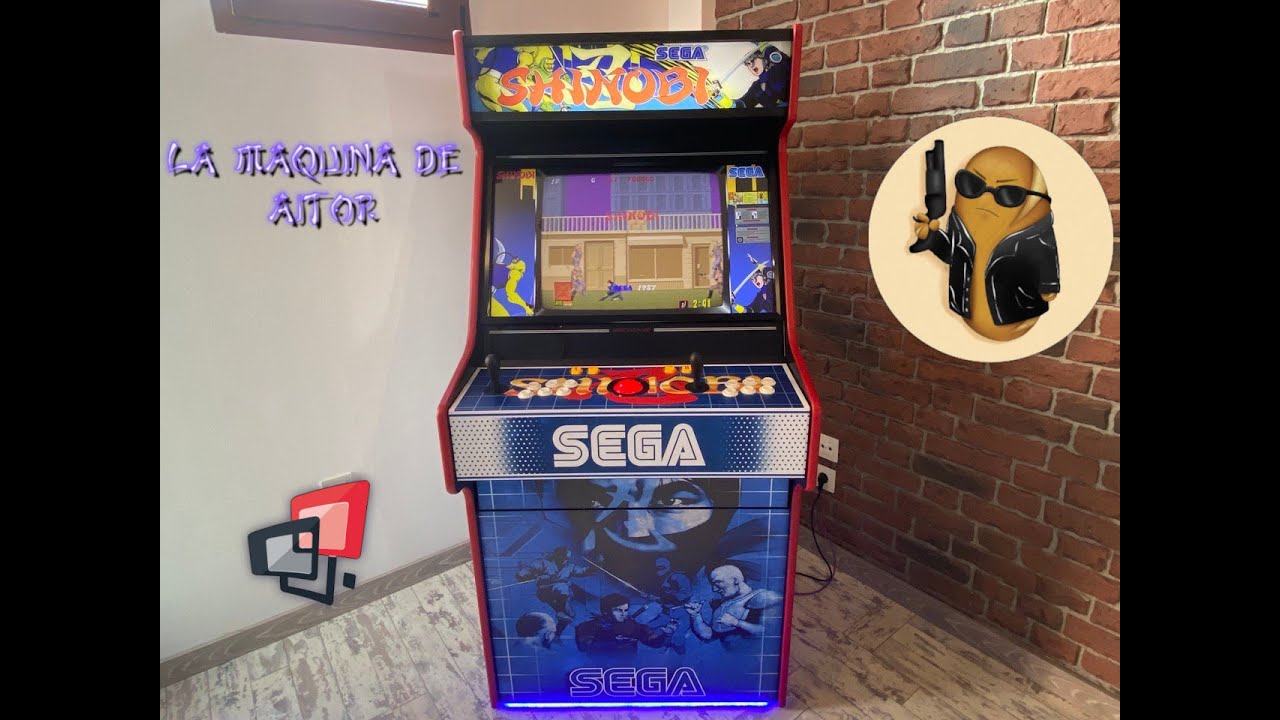 MAQUINA DE AITOR TEMATICA "SHINOBI" KEYBOY ULTRA DE BRICOGAME - YouTube