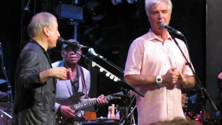 Paul Simon + David Byrne - You Can Call Me Al - Live In NYC