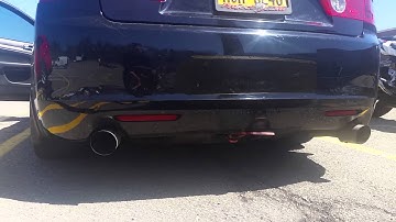 My 2005 acura tsx muffler delete