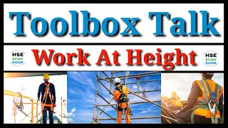 Toolbox Talk Work At Height || TBT on Work At Height Safety || HSE STUDY GUIDE