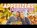 MAKE THESE 3 EASY APPETIZERS AT YOUR NEXT PARTY | FOOTBALL FOOD | PARTY FOOD APPETIZERS | MUST TRY image