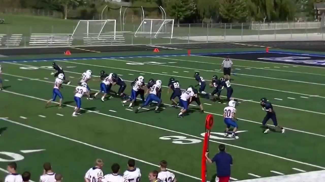 Wheaton North Football Freshman A DVC Champs - 2013 Highlights - YouTube