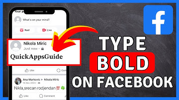 How to Type BOLD Text On Facebook (iOS & Android)